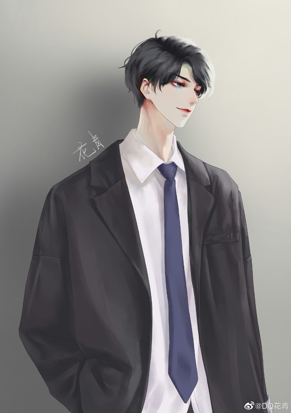 林无隅 丁霁画师dq花青