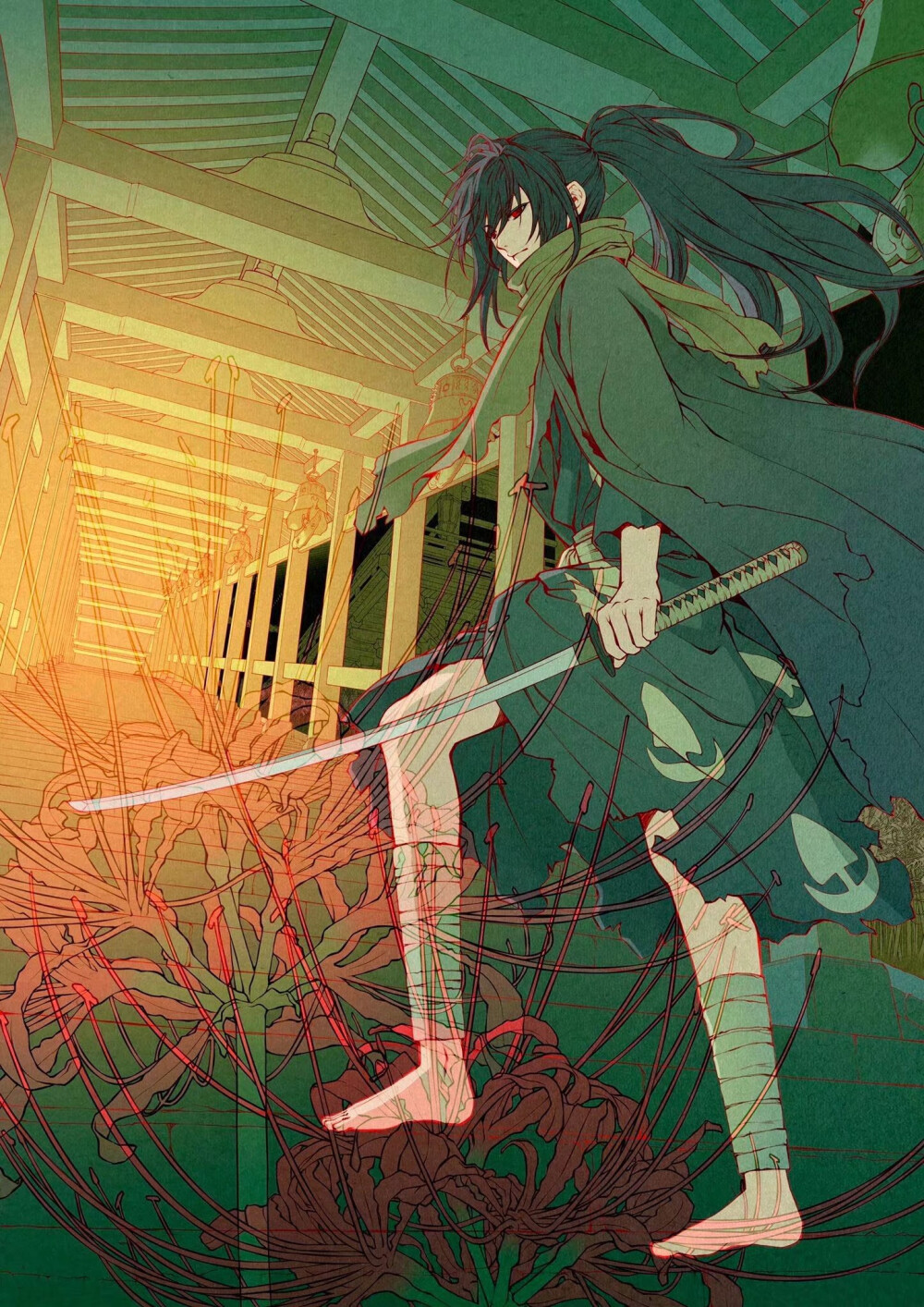 多罗罗画师座卓椅子作品