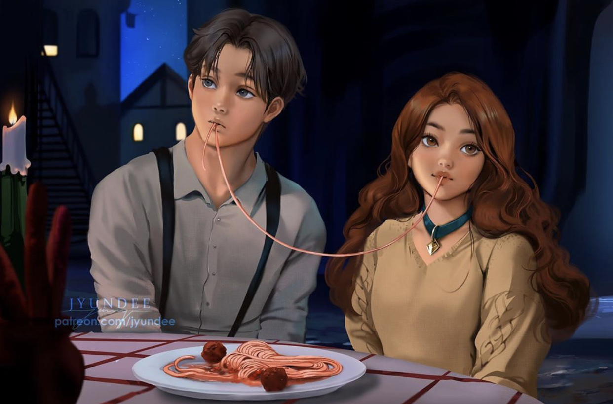 插画丨高质插画丨情侣日常丨唯美画师ins: … - 堆糖,美图壁纸兴趣