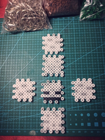 拼豆 我的世界立体