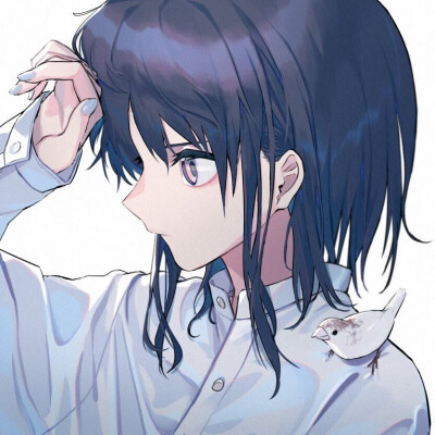 日系动漫女头短发