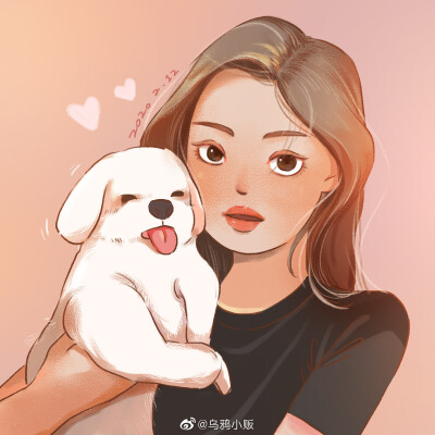 jennie卡通头像图片