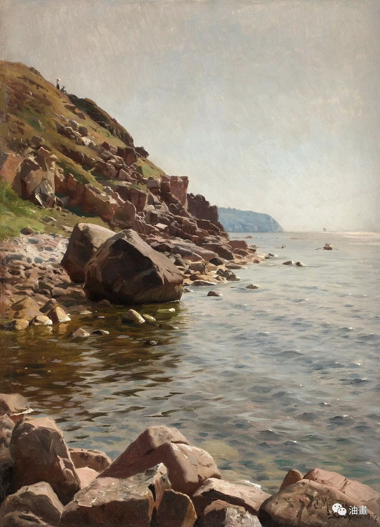 蒙森德著名风景画大师peder mork monsted