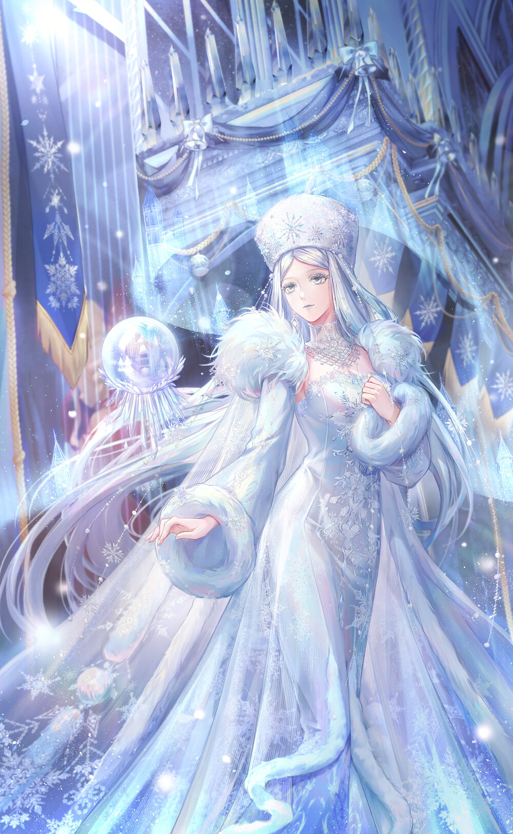 闪耀暖暖 艾瑞卡·纯白谧境 艾瑞卡·融雪灯宴