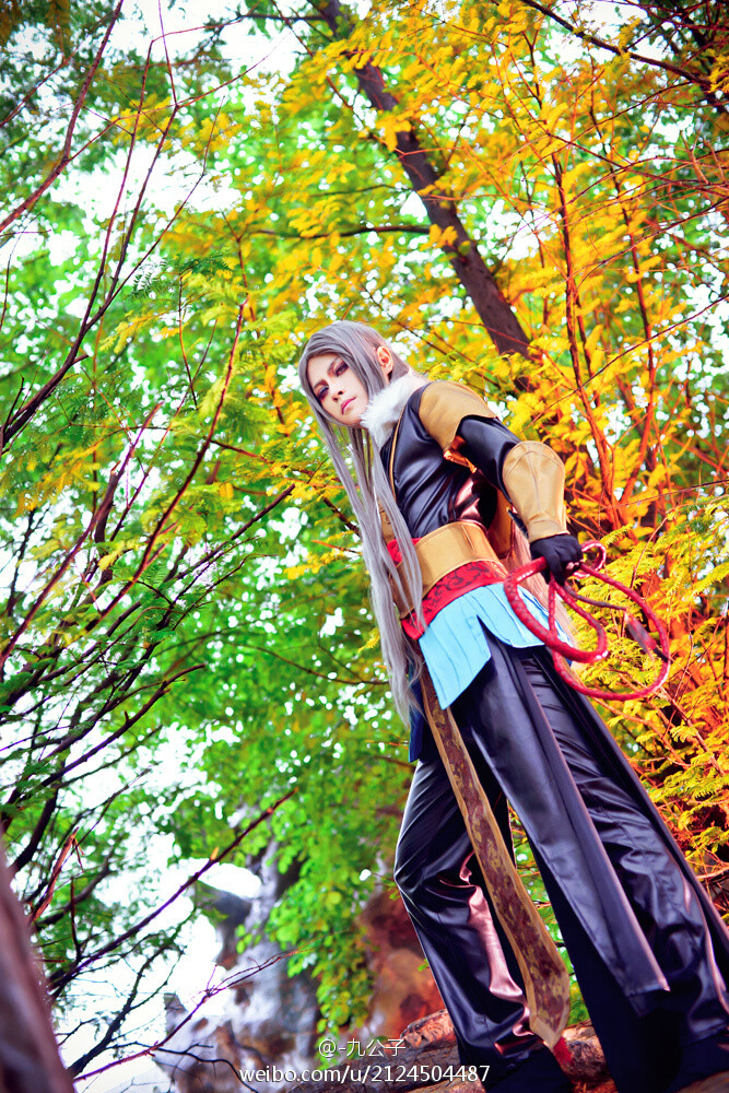 【枫无涯】涯叔:九公子 摄影:swj-sopp 化…-堆