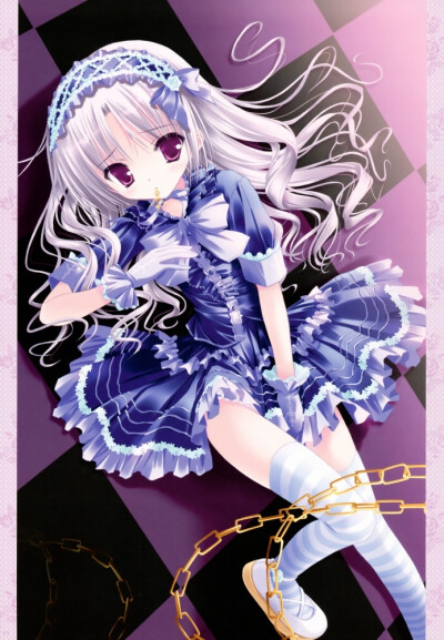插画 二次元 动漫 美少女 美女