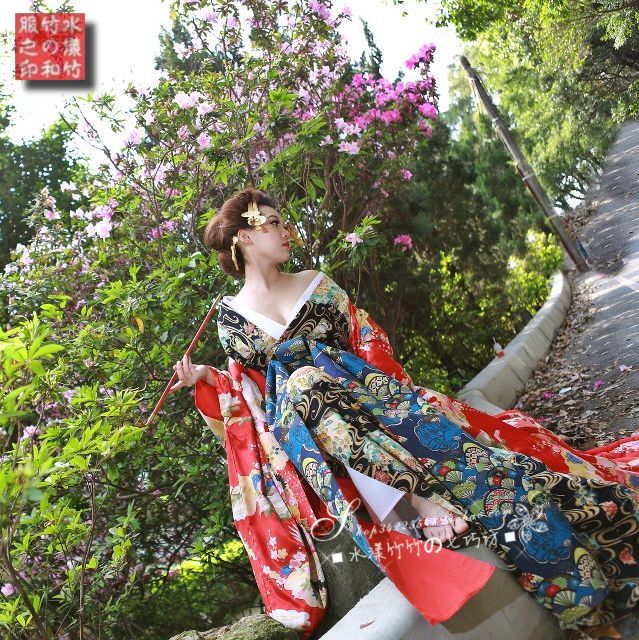 日本吉原花魁和服套装超华丽原版 堆糖 美图壁纸兴趣社区