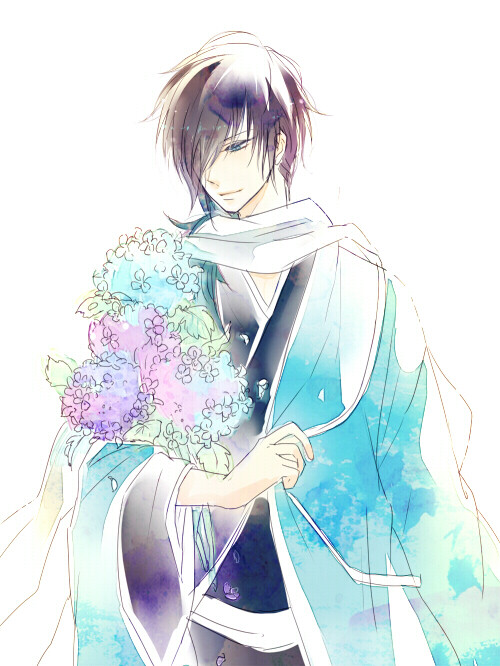 斋藤一,薄樱鬼,治愈,小清新,色彩,动漫,二次元,p