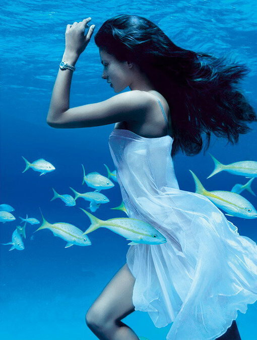 最梦幻的水下摄影 很美很妖异_百度图片
