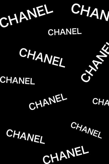 Chanel シャネル背景壁紙黒ブログblog 堆糖 美图壁纸兴趣社区