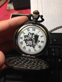名侦探柯南电影版15的纪念怀表 古铜色 经典…