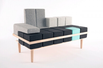 sofa)的沙发是由美国工业设计师scott jones推出的一个模块化座椅解决