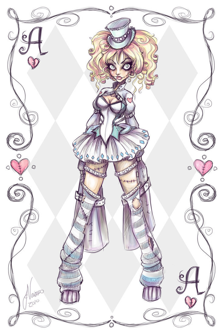 crazy alice character