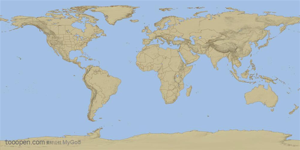 地球大陆世界平面图设计背景