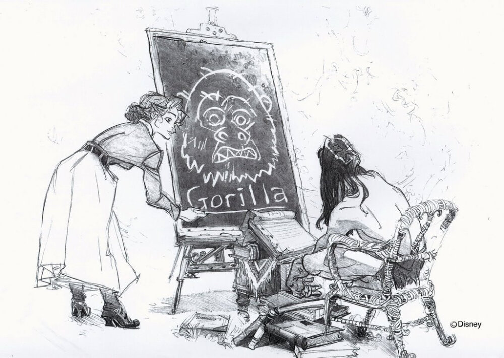 迪斯尼动画原画大师paul.