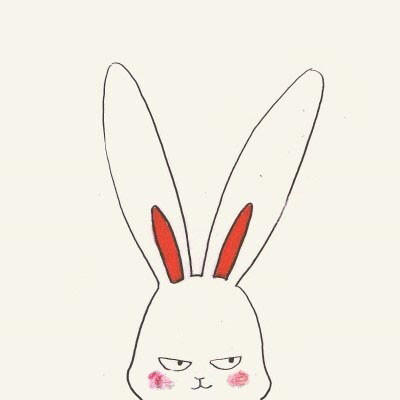 一只喜欢翻白眼的奇葩兔子太可爱了