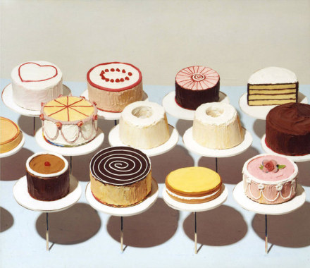 伟恩·第伯(wayne thiebaud)出生于1920年,是一位来自美国亚利桑那州