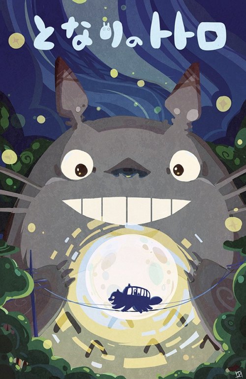 龙猫插画 宫崎骏 堆糖 美图壁纸兴趣社区