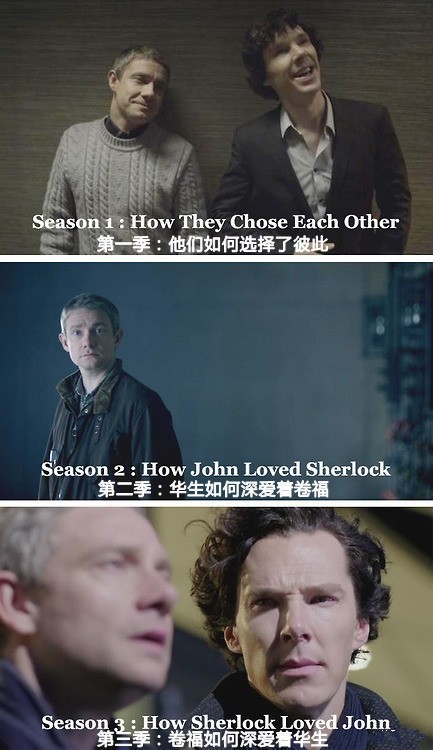 一句话总结《神探夏洛克》(sherlock)三季讲的是一个怎样的故事~~太有