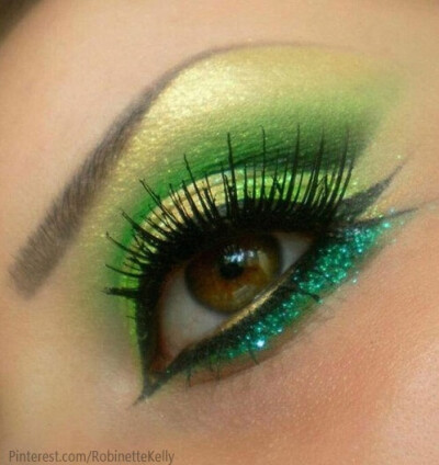 shades of green eye makeup #vibrant #smokey #bold #eye #makeup