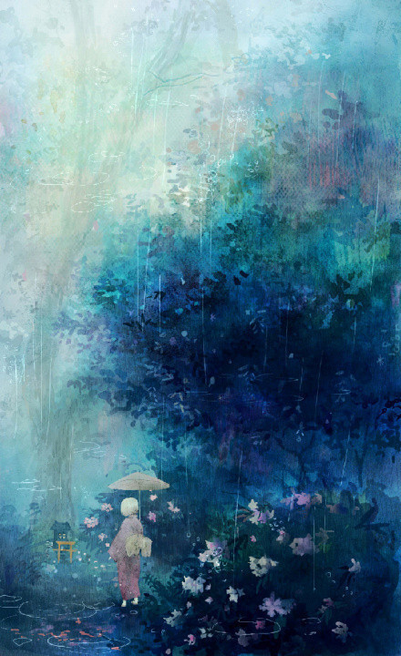 色彩@doria采集到孤独的花朵(198图)_花