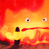 【哈尔的移动城堡】(宫崎骏)(gif动态图片)卡西法,可爱的小恶魔