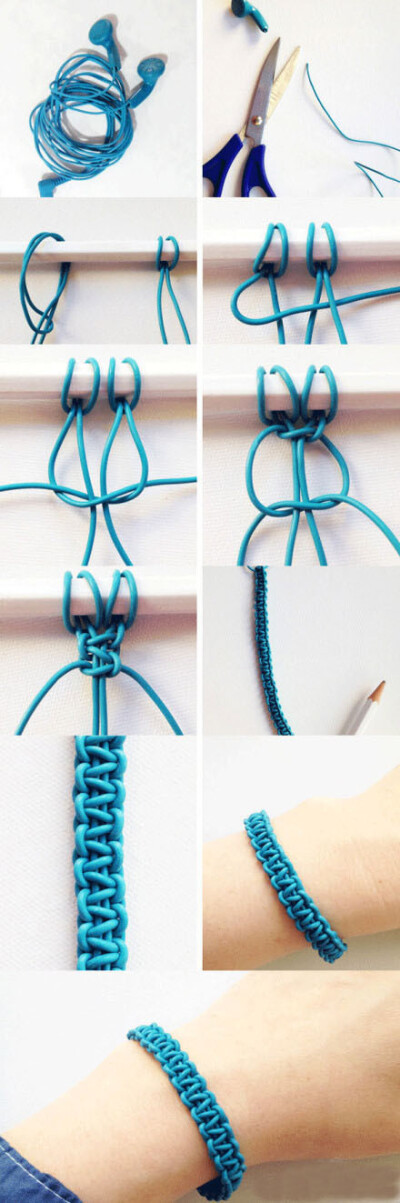 手链编织方法