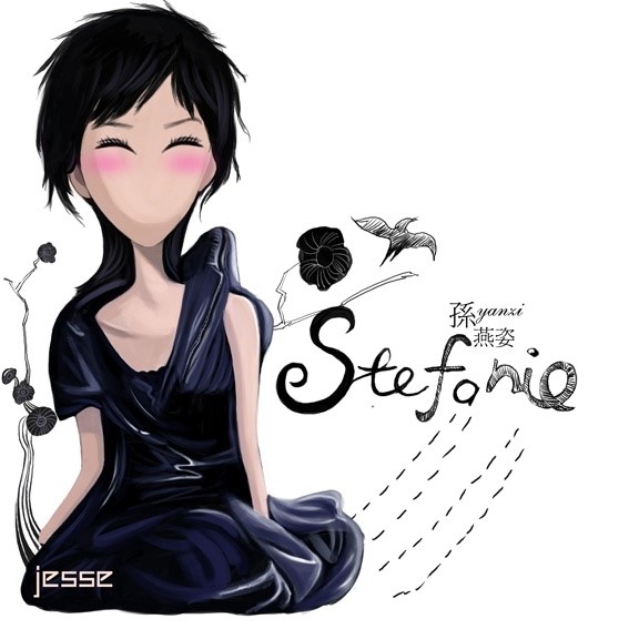 【孙燕姿卡通专辑封面】 stefanie(2004年)