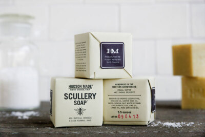 scullery 手工皂包装设计