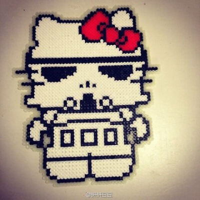 赞  评论  wedding gift - couple keychain perler beads by deavild