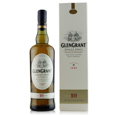 洋酒格兰冠10年单一纯麦威士忌glengrant major's reserve