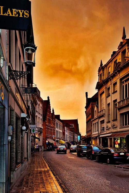 欧洲最美的十座城市。比利时布鲁日Bruges, B