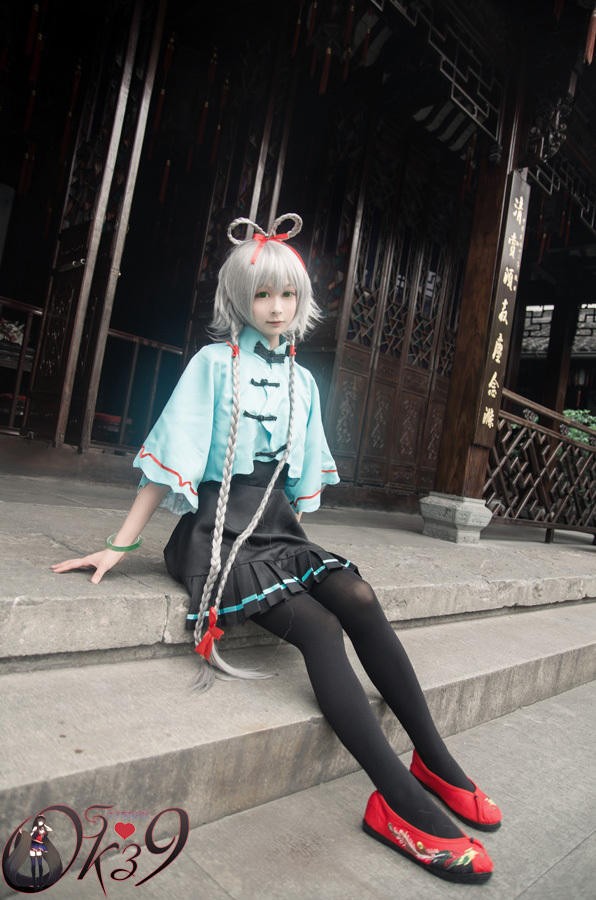 洛天依cosplay《vocaloid中国 欣赏