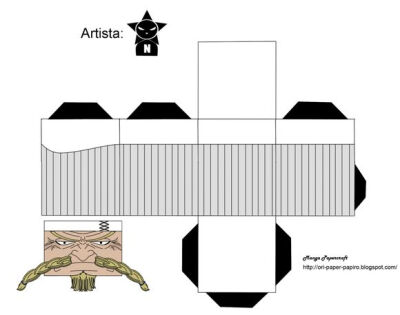 海贼王纸模图纸