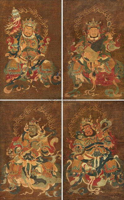 是佛教中四位护法天神的合称,俗称"四大金刚",他们分别是东方持国天王