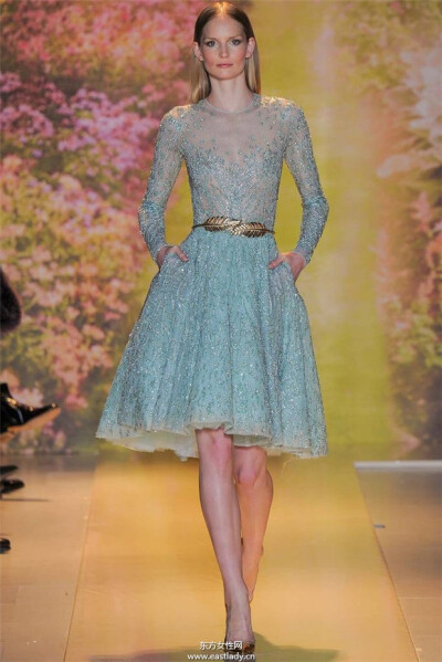 zuhair murad 2014巴黎春夏高级定制时装秀#品牌礼服.曦