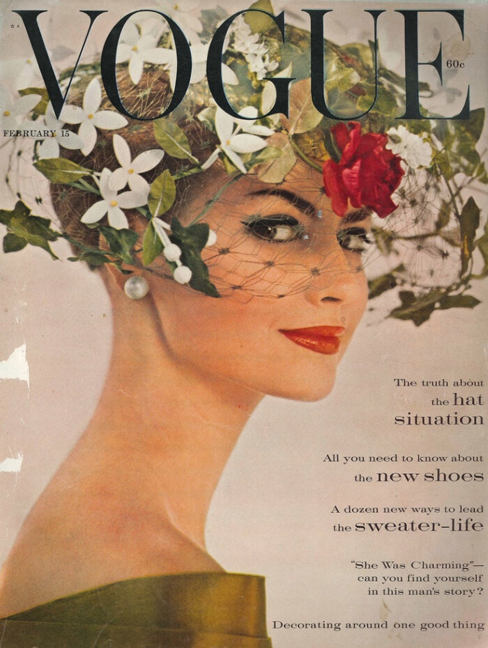 vintage vogue feb 1960 - 堆糖,美图壁纸兴趣社区