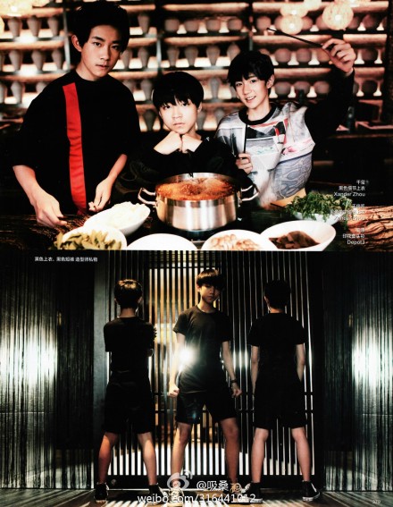 【扫图】#时尚芭莎# #2014年9月下# #tfboys# :90到00后,音乐新势力新