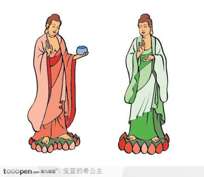 卡通中国风人物