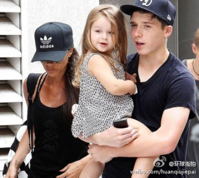 harper seven beckham 留长发的小七美美哒!(转)