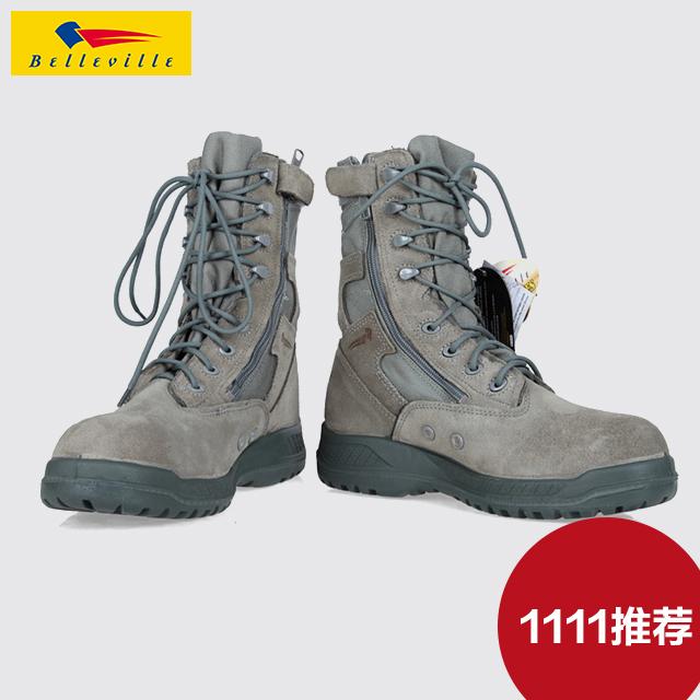 belleville 610z 高帮战术军靴沙漠靴 cordura材料 meramax大底