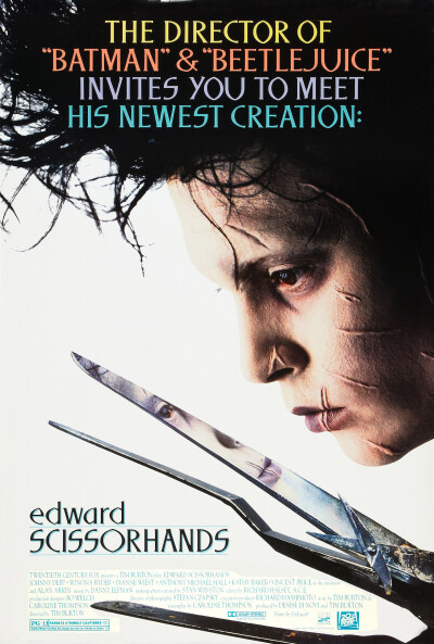 6剪刀手爱德华 edward scissorhands(1990 一个未完成的机器人爱上