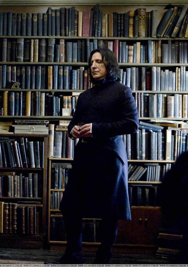 他可能是我见过的最勇敢的人。#SeverusSnap