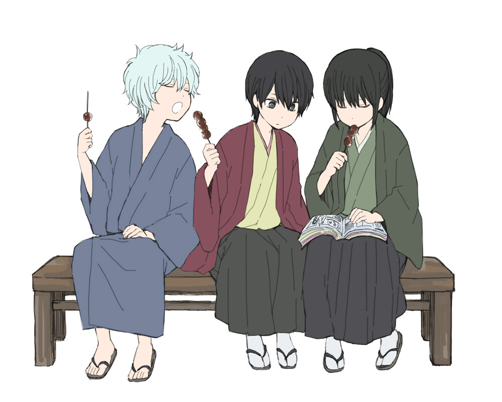 2015年8月6日 12:06 关注 gintama 银魂 银时 高杉 桂小太郎 评论