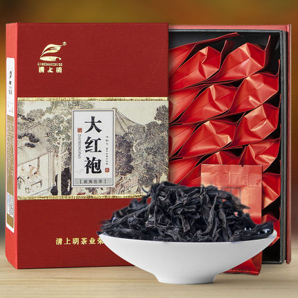 【买一送一】大红袍茶叶 乌龙茶 特级武夷山岩茶 大红袍礼盒装