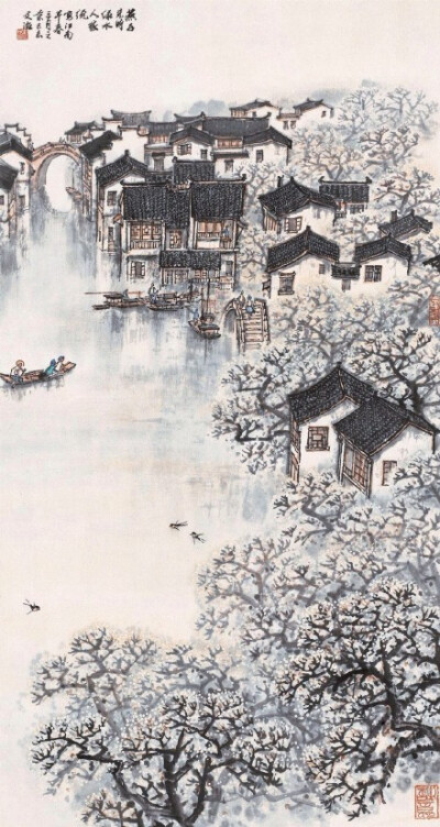 日出江花红胜火,春来江水绿如蓝.能不忆江南?