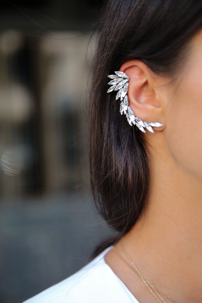 crazy wearing @ryan sullivan sullivan sullivan storer ear cuff