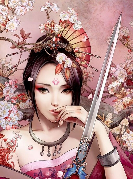 画美人更美中国知名插画师张小白作品