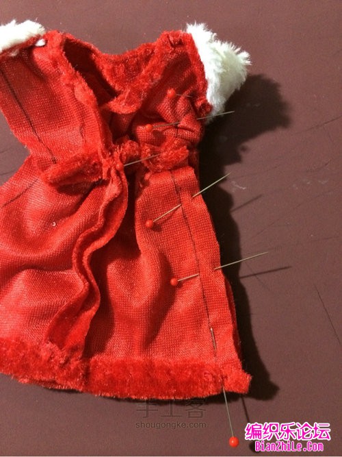 芭比娃娃做衣服手工图