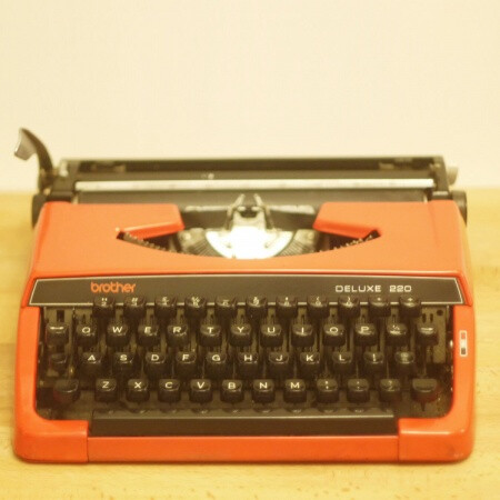 产兄弟牌BROTHER220型红色金属外壳英文…